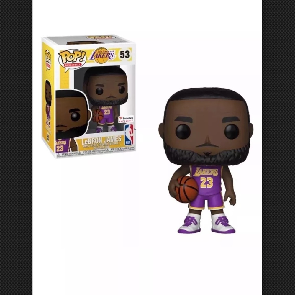 Funko Pop! Sports LEBRON JAMES LAKERS #53 Fanatics